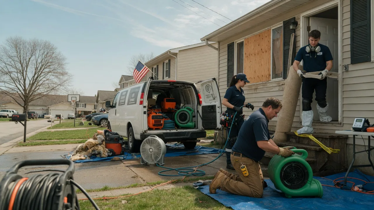 Water Damage Restoration in Reva, SD near me